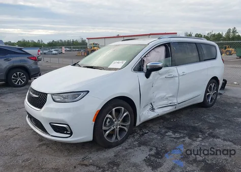 2025 Chrysler Pacifica Pinnacle z USA, uszkodzony, nr VIN 2C4RC1PG1SR533491